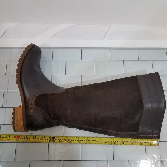 Timberland Bethel Heights Brown Leather Boots 6.5 - Picture 9 of 14